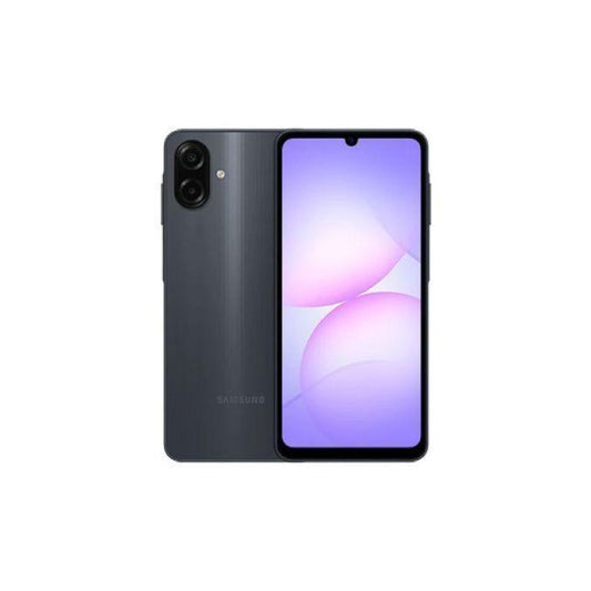 Samsung Galaxy A07 4G, 6.7", 64GB + 4GB RAM (Dual SIM), 5000mAh, Black (2YRs WRTY) + FREE Back cover & Adapter