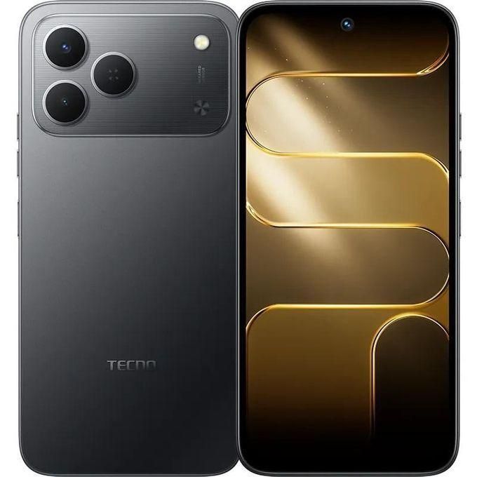 Tecno Spark 50 4G, 6.78" SCREEN 120Hz Refresh Rate, 128GB ROM + 4GB RAM, 6700mAh Battery 50MP Camera - Black