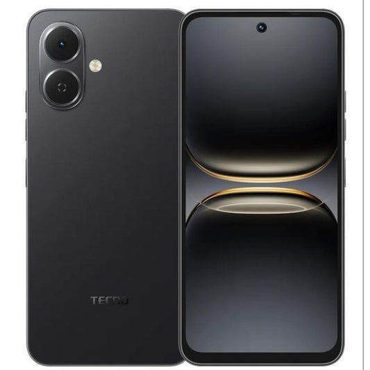 Tecno POP 10, 6.67'', 64GB +3GB RAM (+3GB Extended) (Dual SIM), 5000MAh - Black (1YR WRTY)