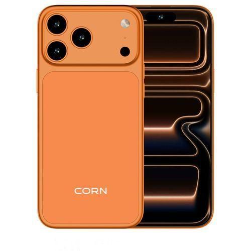 Corn Cphone 17 Pro Max Android 14 smartphone 64GB Rom +5(2+3GB) Ram 6.6 inches IPS LCD screen display 5000mAh battery