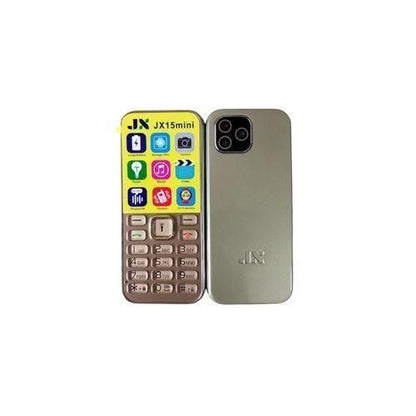 Jx 15 Mini 1.44 Inch Dual SIM Wireless FM 1500 MAh Battery Facebook MP3/MP4 Support