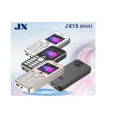 Jx 15 Mini 1.44 Inch Dual SIM Wireless FM 1500 MAh Battery Facebook MP3/MP4 Support
