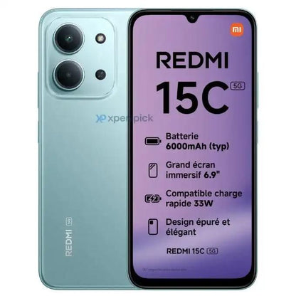Share this product    XIAOMI REDMI 15C 128GB Storage + 12(6+6)GB Ram 6.9'' FHD Immersive Display 50MP Main Cam +13MP front 6000mAh6.9'' FHD Immersive Display 50MP Main Cam +8MP front 6000mAh