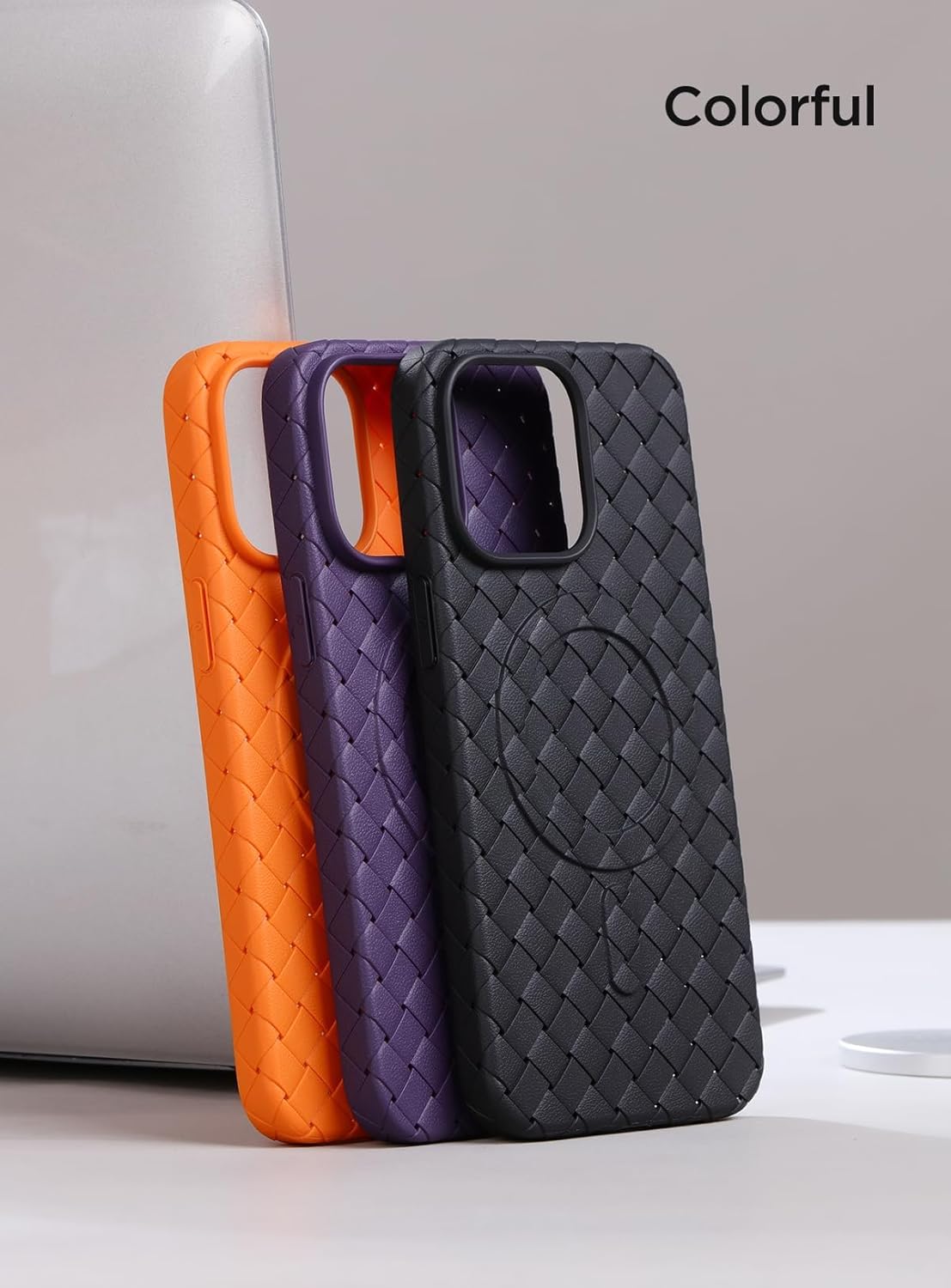 Iphone 14 Braiding Series Magnetic Case JR-BP005