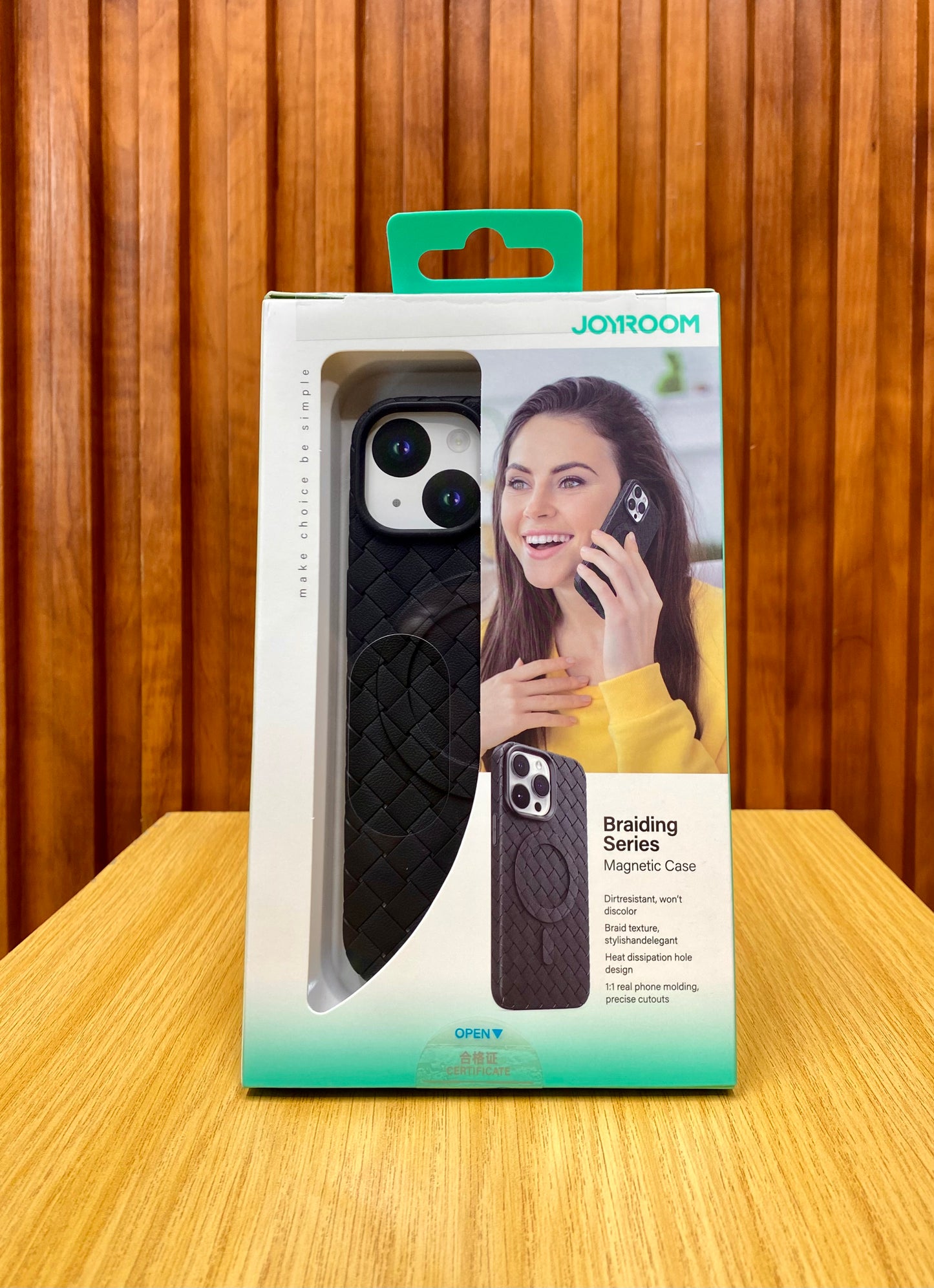 Iphone 14 Braiding Series Magnetic Case JR-BP005