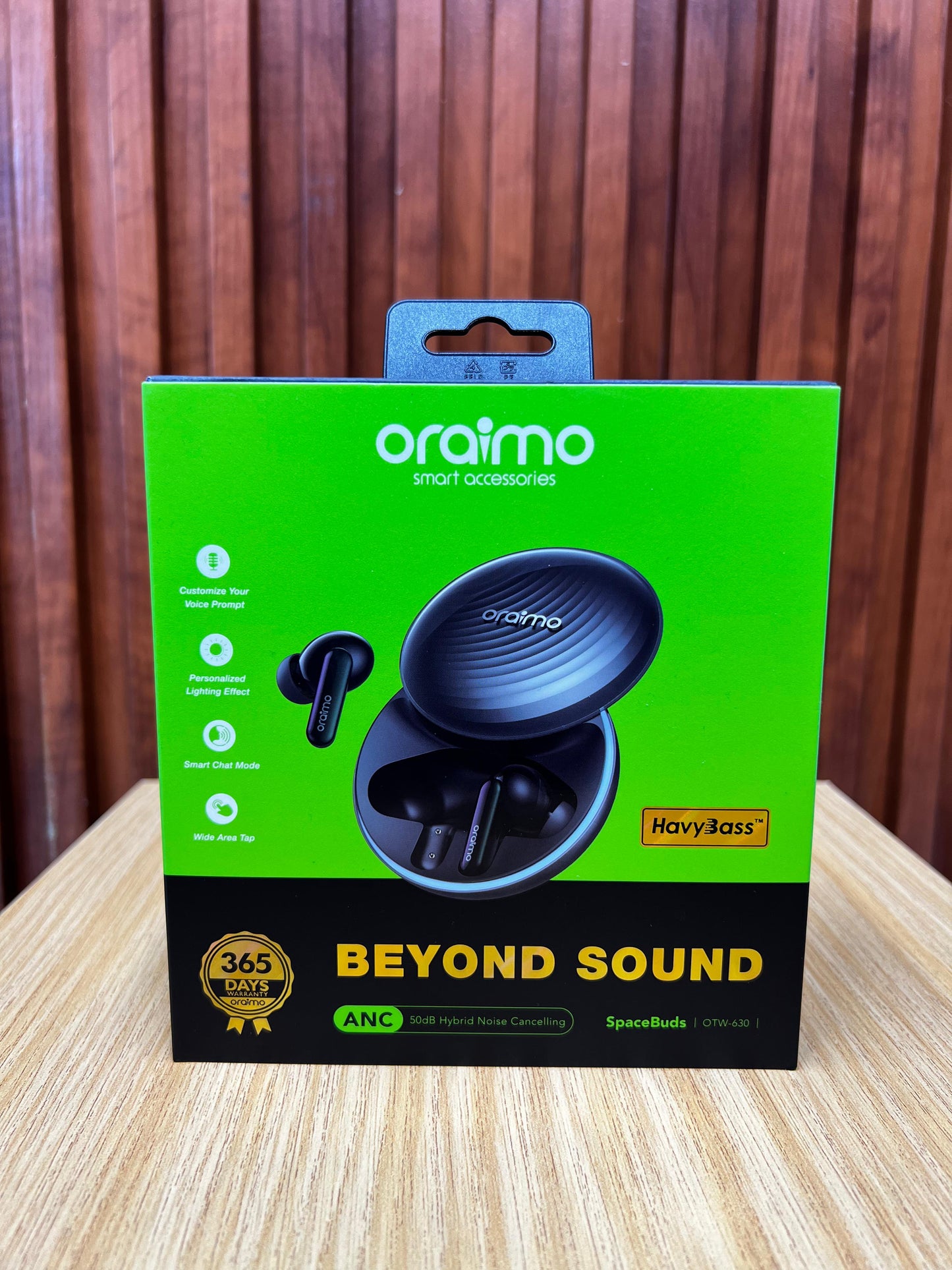 oraimo SpaceBuds Hybrid ANC True Wireless Earbuds Customized Voice Prompt