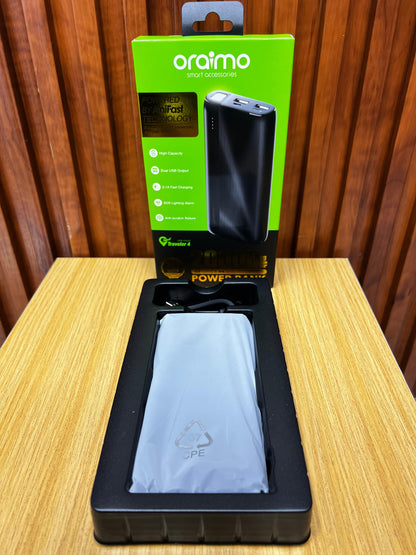 oraimo Traveler 15W 20000mAh  Power Bank
