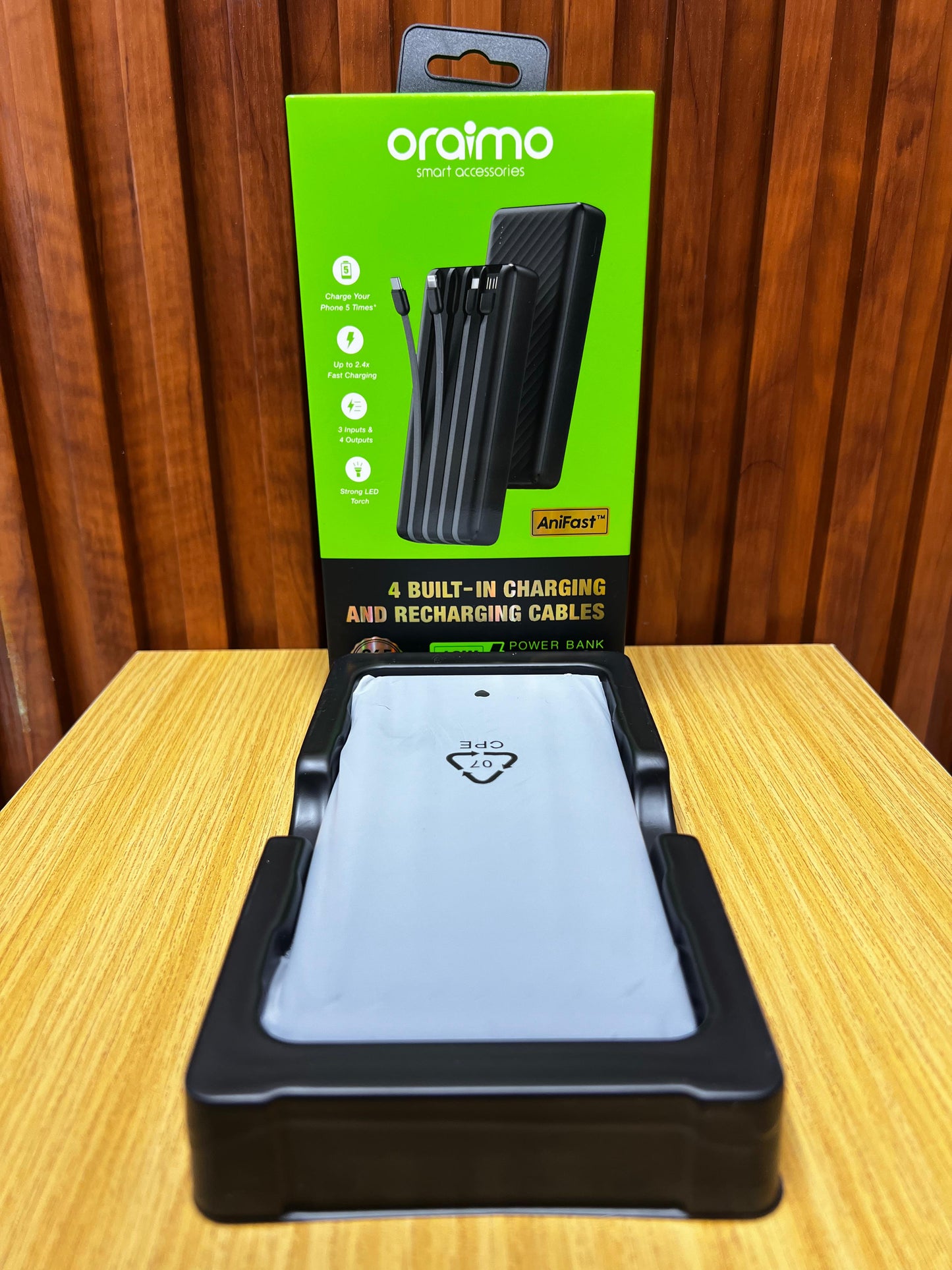 oraimo Traveler Link 20 20000mAh 12W Power Bank