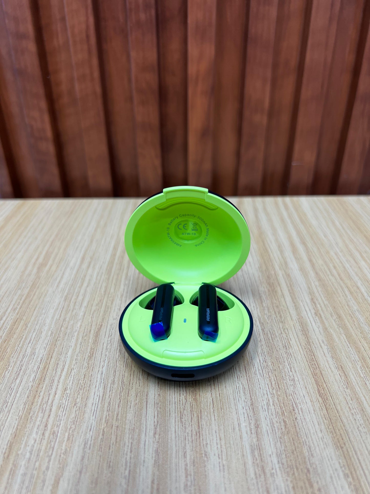 Amaya ATW-19 Wireless Earbuds – Bluetooth 5.3 Earphones, HiFi Stereo Sound, Touch Control, Noise Reduction, Long Battery Life, Portable Charging Case