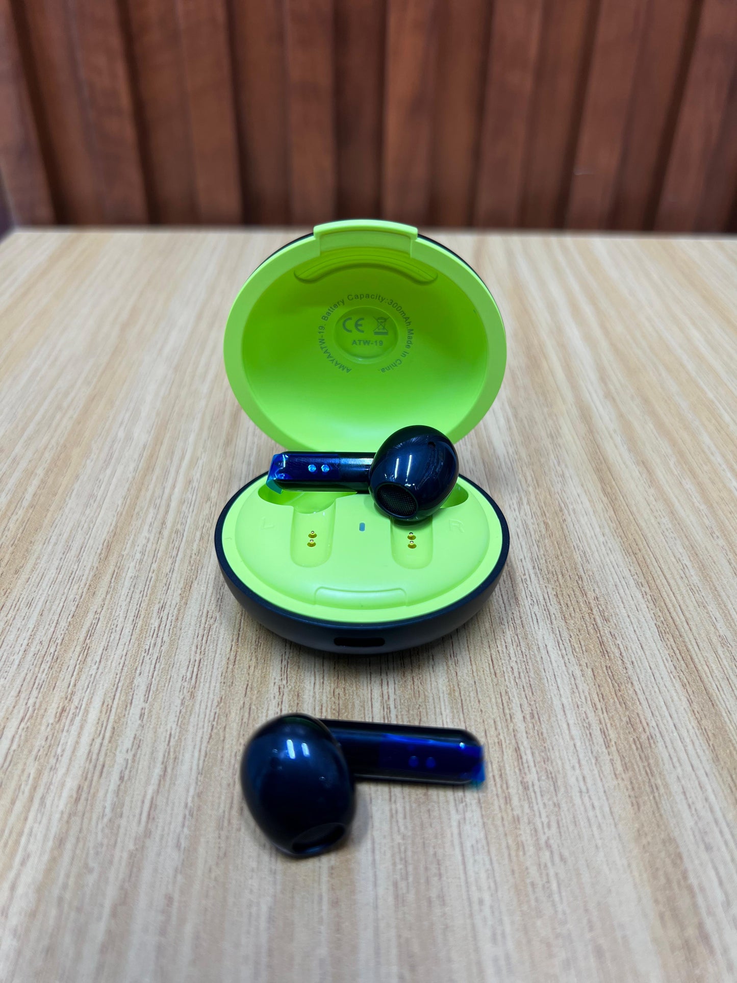 Amaya ATW-19 Wireless Earbuds – Bluetooth 5.3 Earphones, HiFi Stereo Sound, Touch Control, Noise Reduction, Long Battery Life, Portable Charging Case