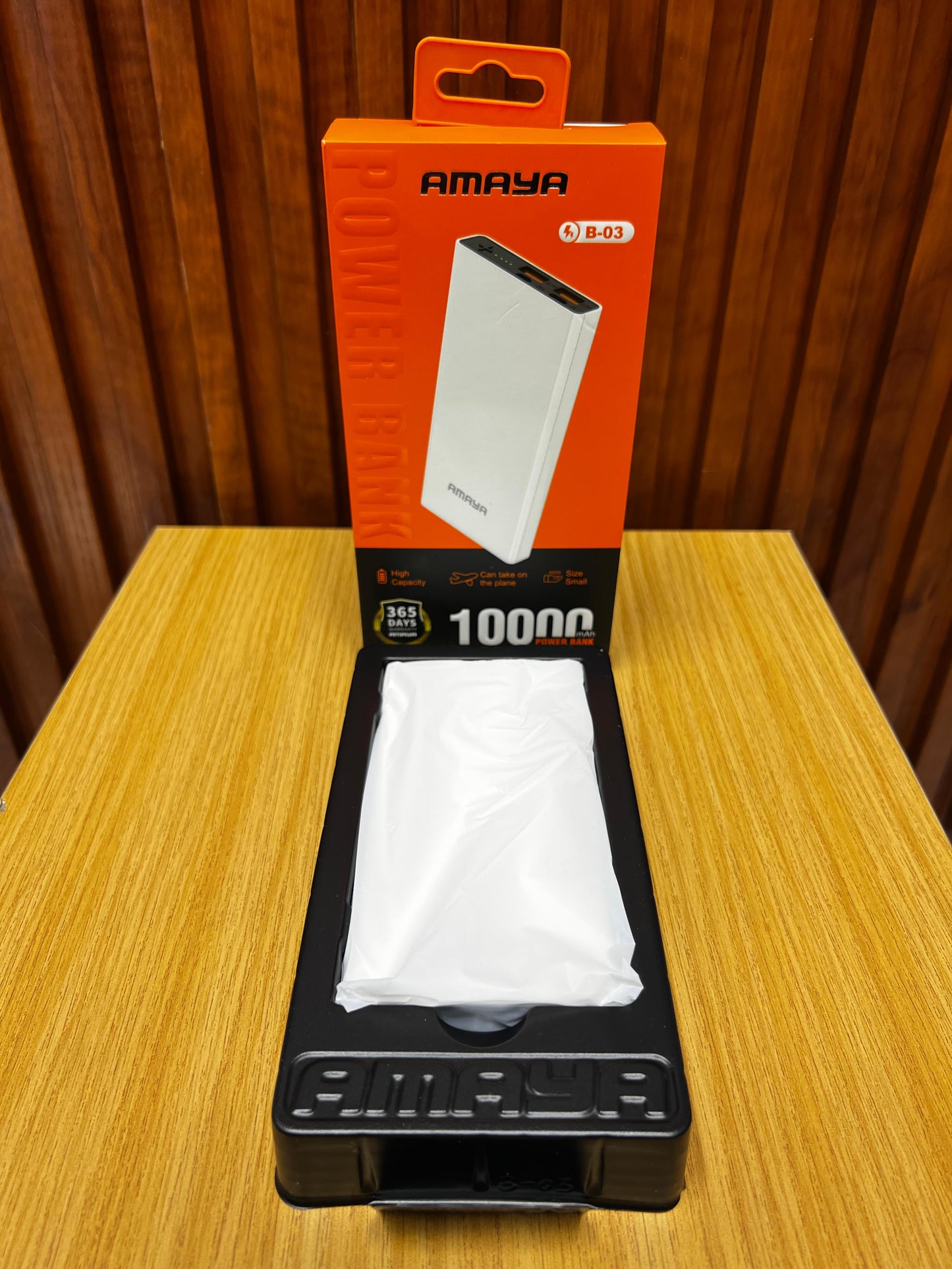 Amaya B-03 power bank 10000mAh fast charging - Blue