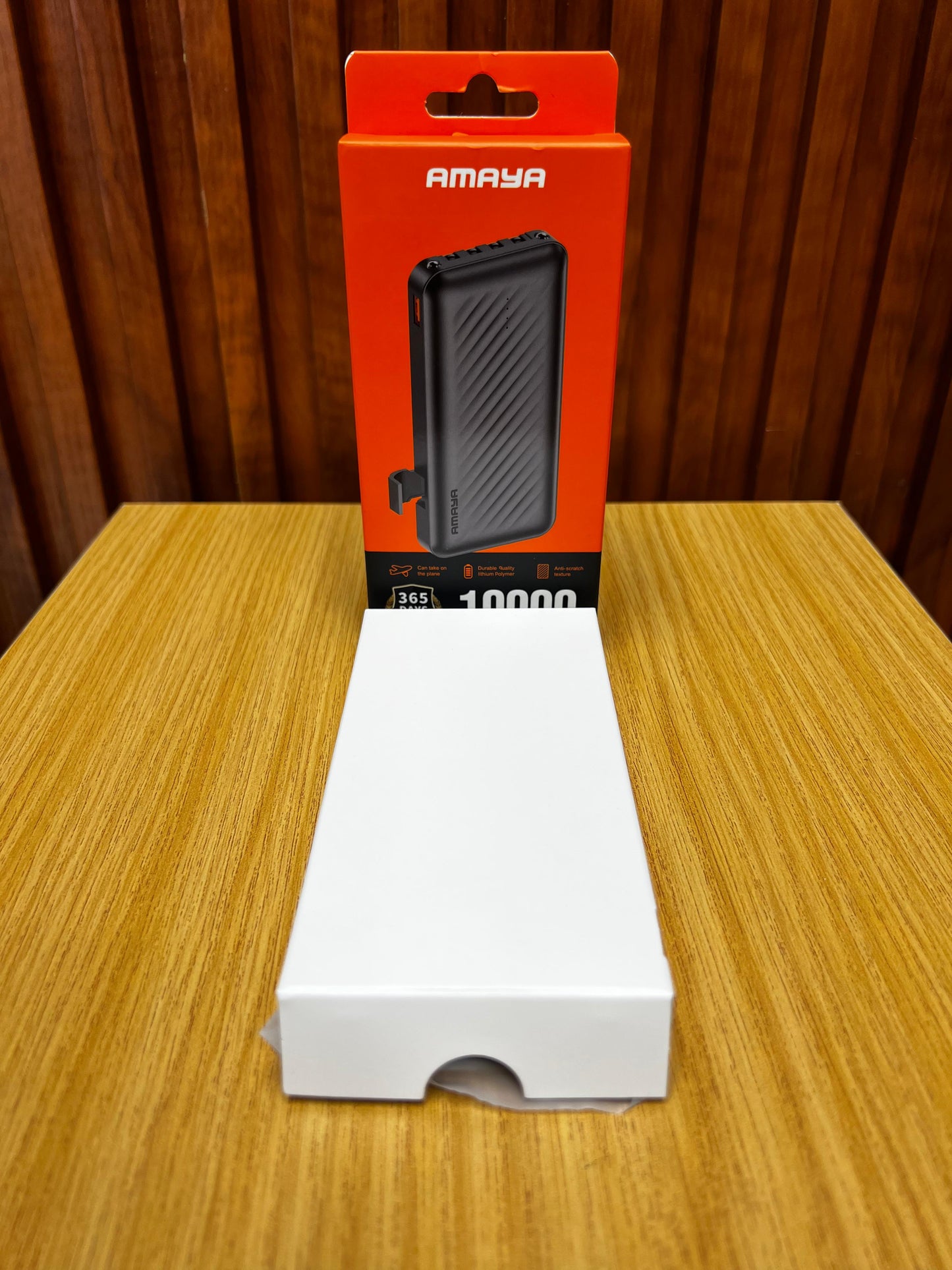 Amaya APB-P119 Power Bank 10000mAh, Power Bank With Charging Cables