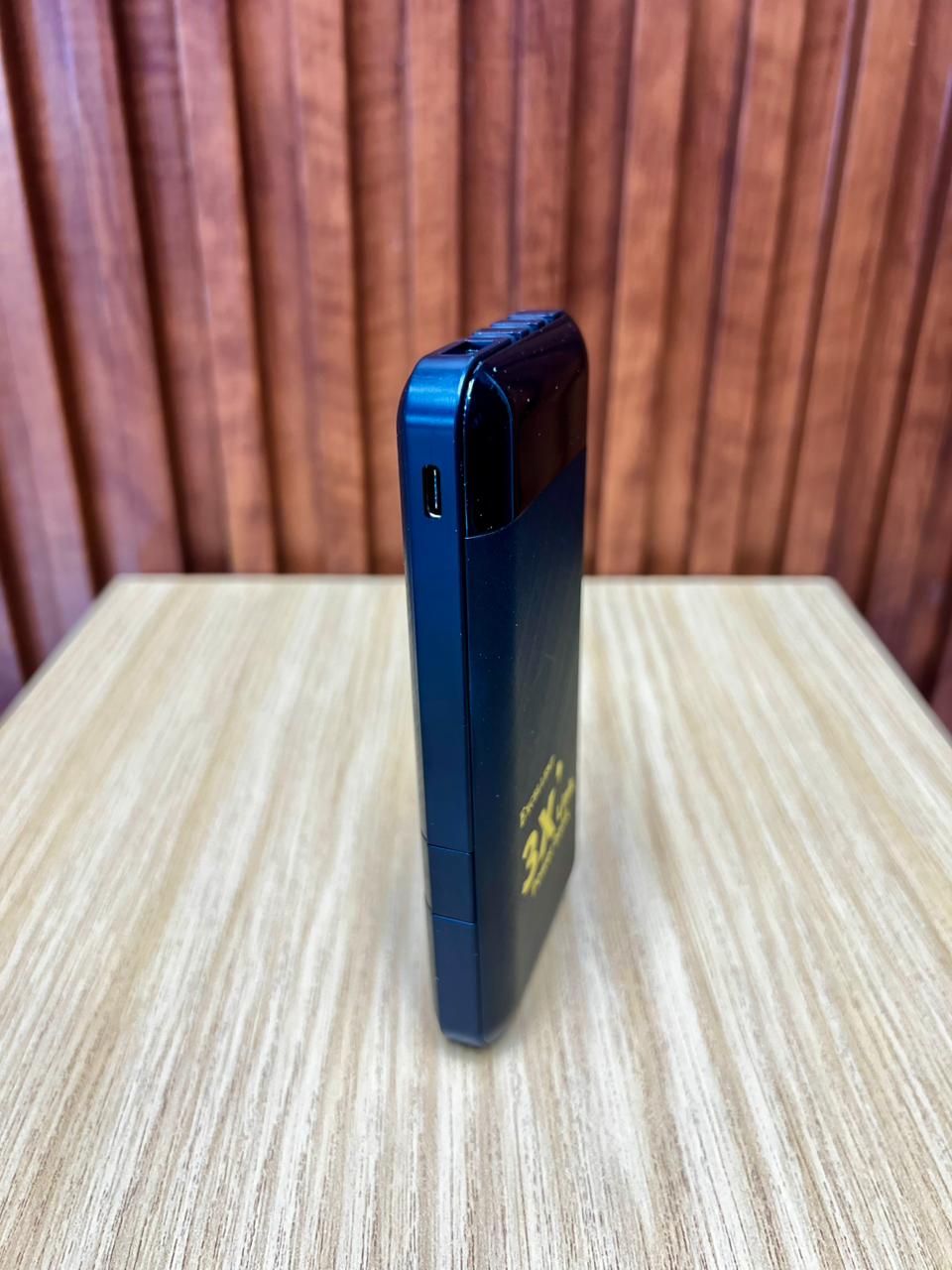 EXCELLENT 12000 Mah Powerbank With Three Cable(Normal,Iphone Cable and Type C )3 in 1 Cable