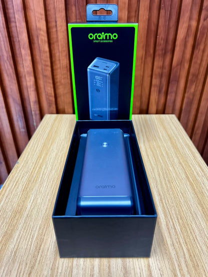 Oraimo PowerJet 130 27600mAh 130W Power Bank ype-C Fast Charging, Power Laptop & Phone at Once, Recharge Powerbank to 100% in 1.5hrs