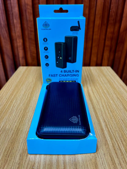 FLOATING ARK 20,000mAh power bank with 4 built in cables and retractable phone holder