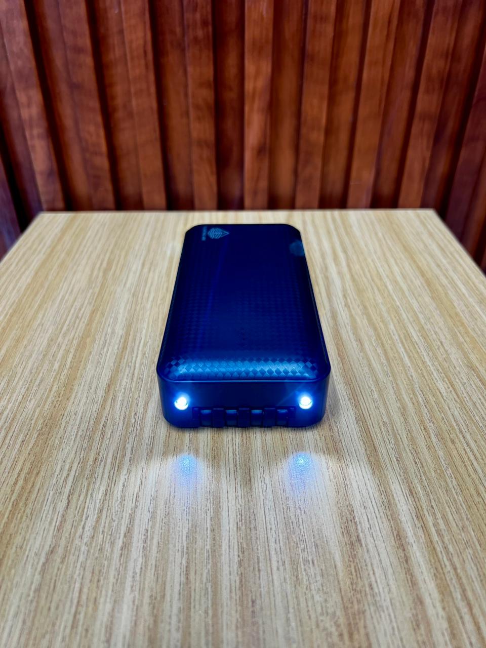 FLOATING ARK 20,000mAh power bank with 4 built in cables and retractable phone holder