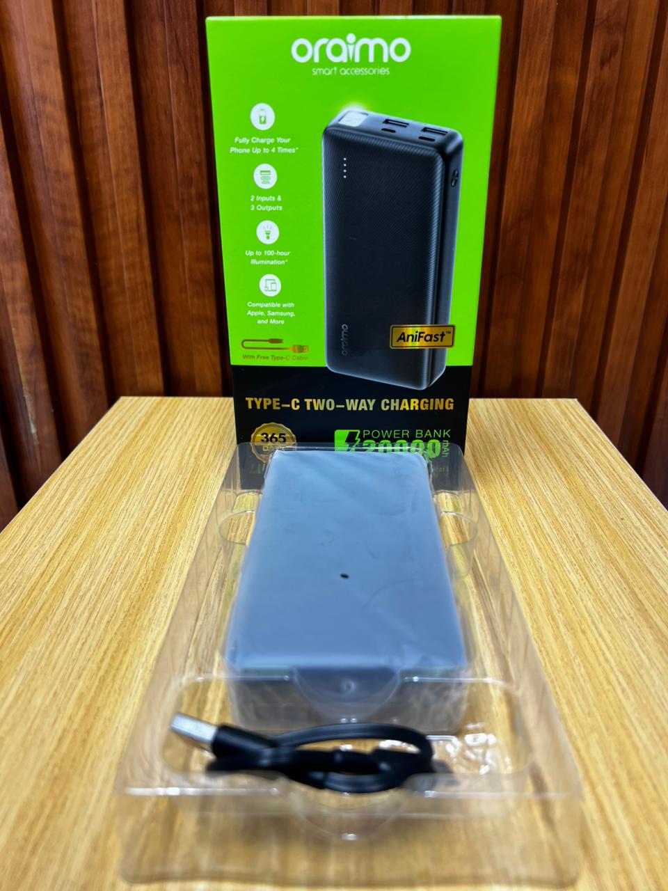 Oraimo Traveler 12 20000mAh 12W Power Bank