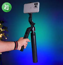 C12 AI Tracking Tripod - 360° Rotation, Gesture Control, 1.8M Height, Bluetooth Remote, Black